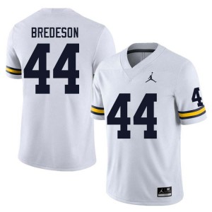 #44 Max Bredeson Michigan White Mens Jersey Alumni College Football 836870-674